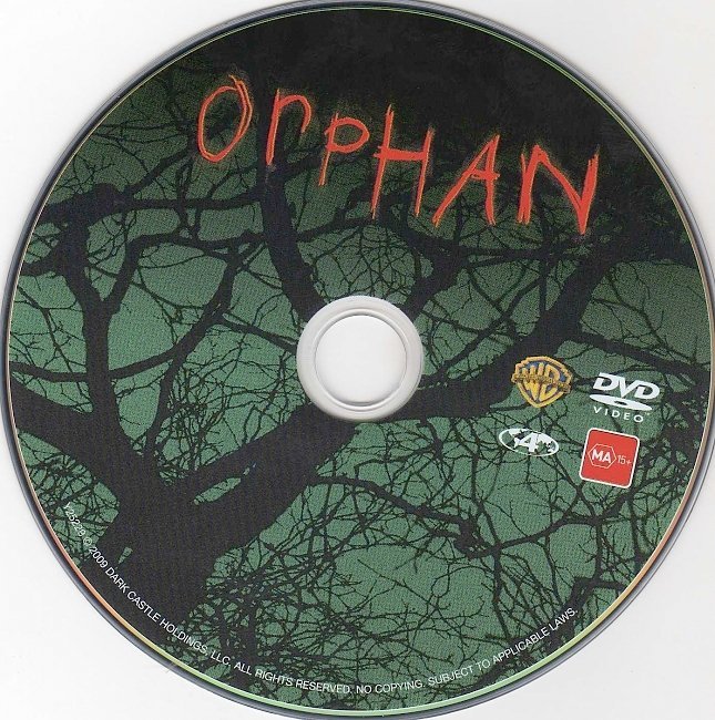 dvd cover Orphan (2009) WS R4