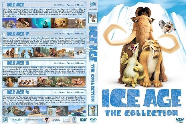 dvd cover Ice Age: The Collection