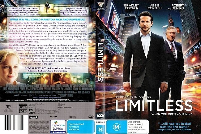 dvd cover Limitless (2011) WS R4
