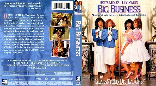 dvd cover Big Business