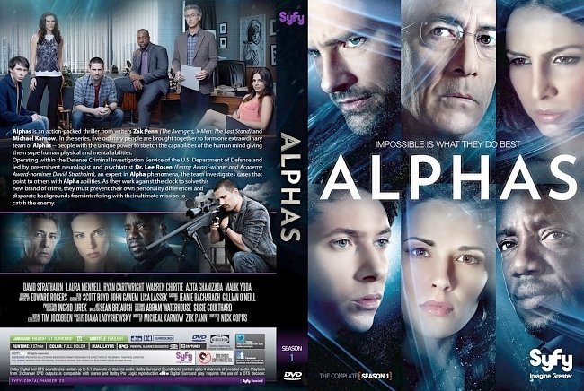 dvd cover Alphas Season 1