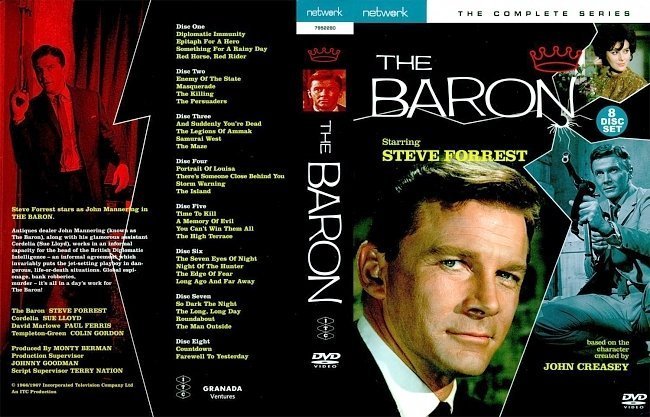 dvd cover The Baron