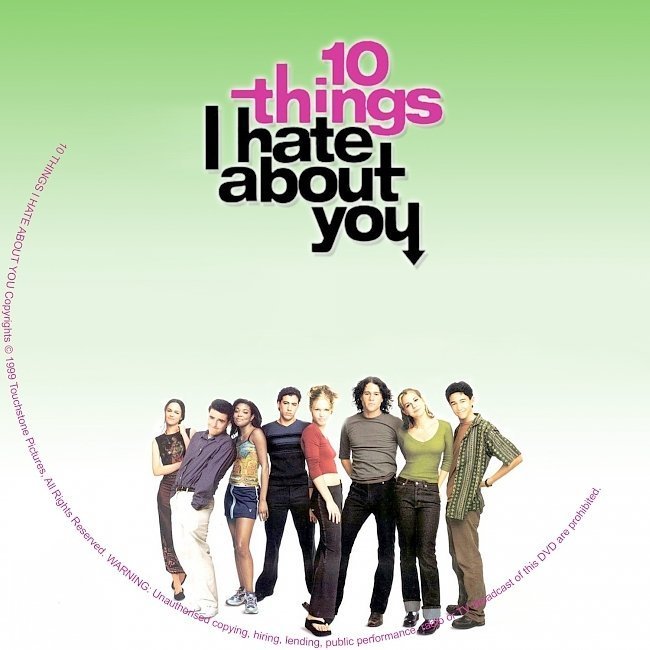 dvd cover 10 Things I Hate About You (1999) WS R2