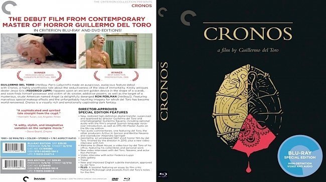 dvd cover Cronos Bluray