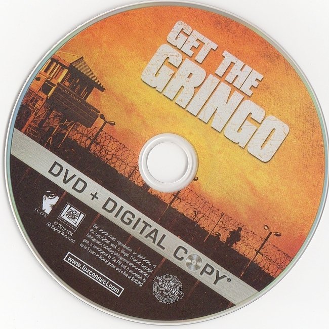 dvd cover Get The Gringo R1