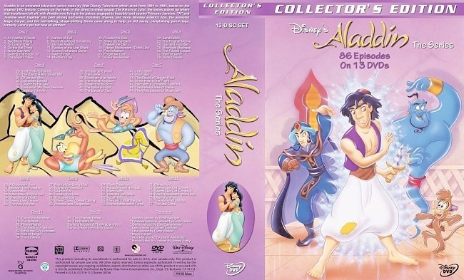 dvd cover Aladdin: The Series