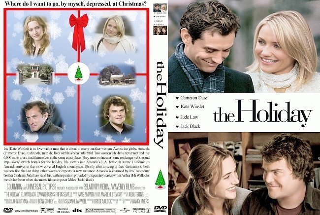 dvd cover The Holiday