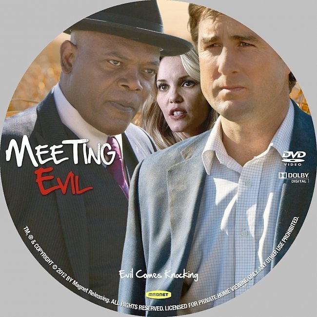 dvd cover Meeting Evil