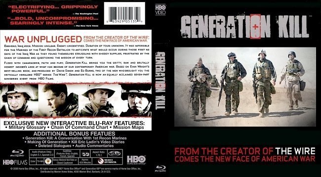 dvd cover Generation Kill br 1 15mm