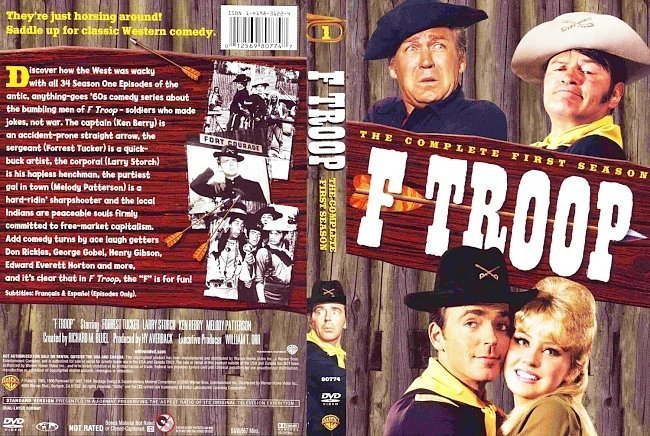 dvd cover F Troop Season 1