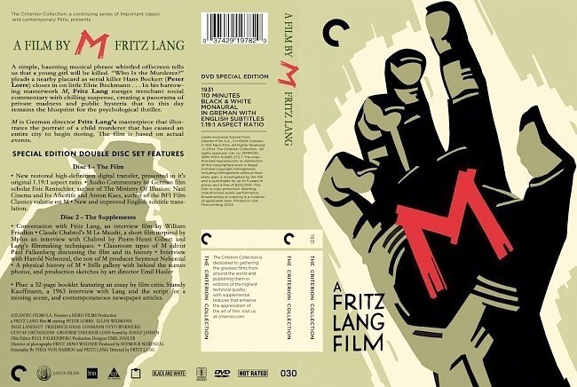 dvd cover M CriterionCLTv1