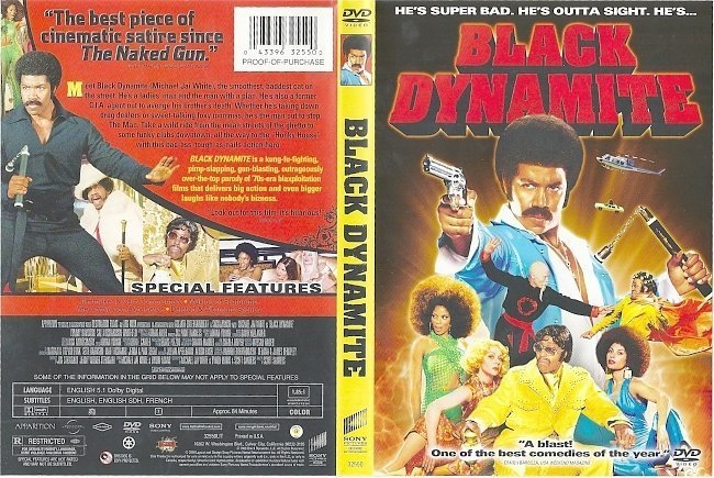dvd cover Black Dynamite (2009) R1