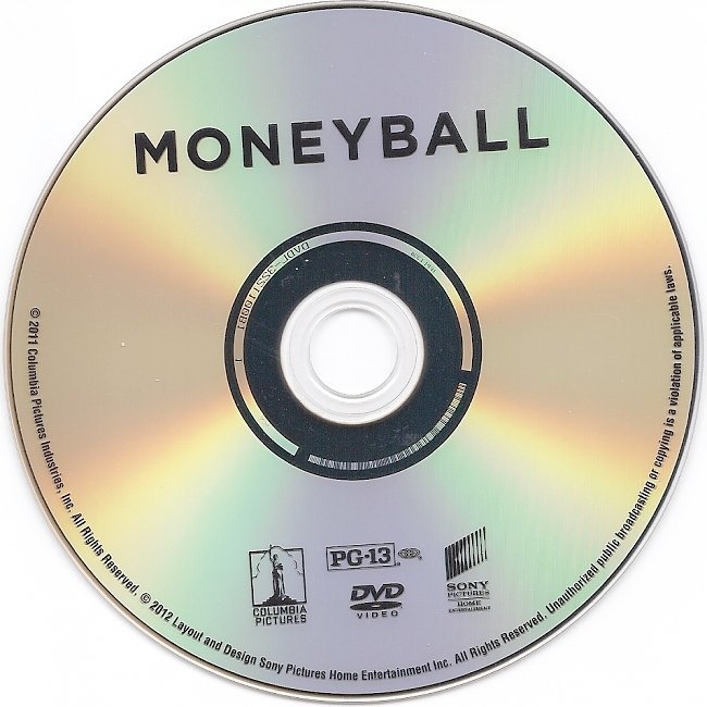 dvd cover Moneyball (2011) WS R1