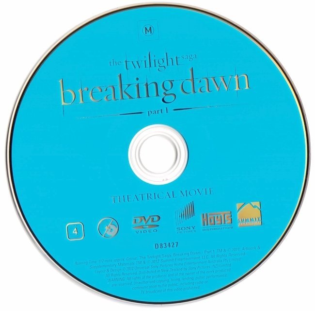 dvd cover The Twilight Saga: Breaking Dawn - Part 1 (2011) WS R4