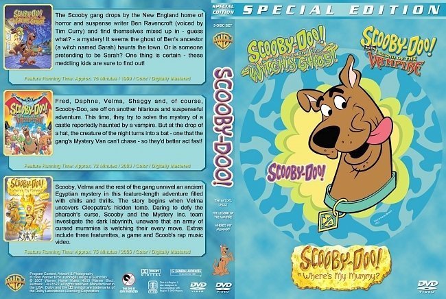 dvd cover Scooby Doo Set