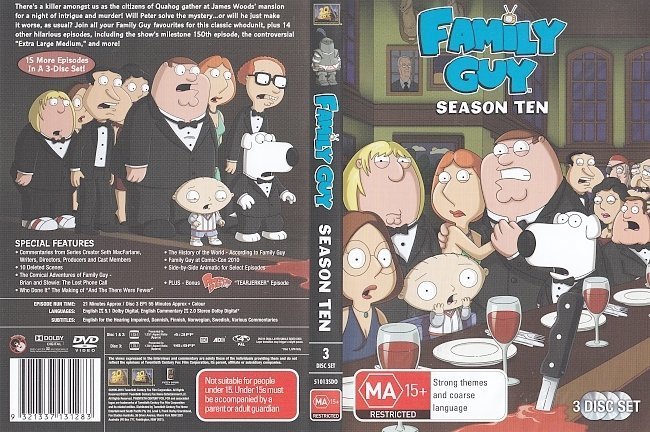 Family Guy: Season 10 (2010) R4 