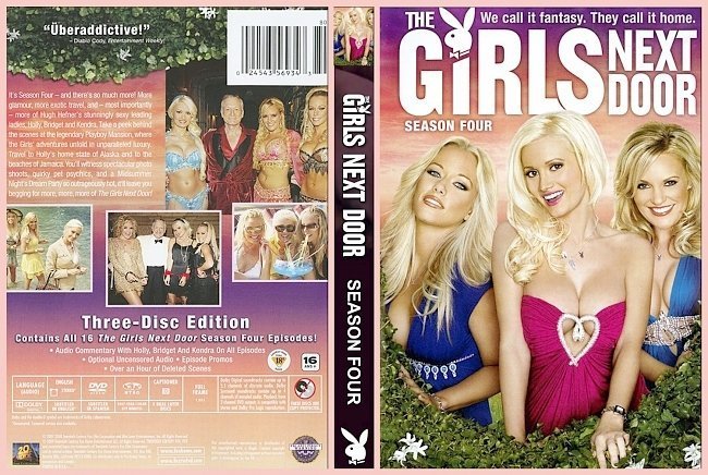 dvd cover The Girls Next Door Season 4