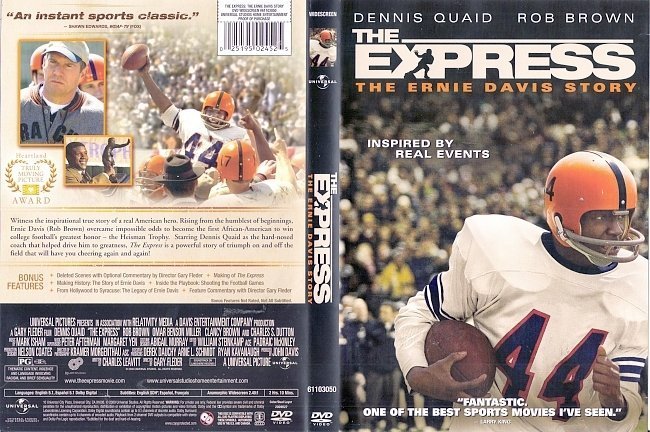 dvd cover The Express (2008) WS R1