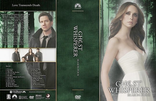 dvd cover Ghost Whisperer Season 4
