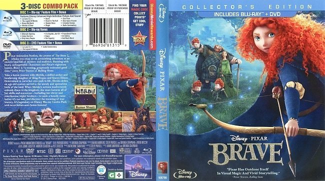 dvd cover Brave CE R1 - Blu-Ray