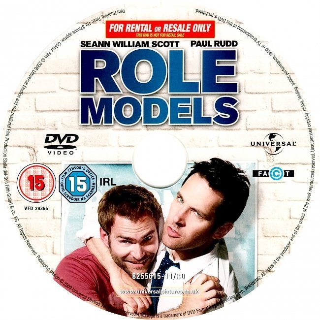 dvd cover Role Models (2008) R2