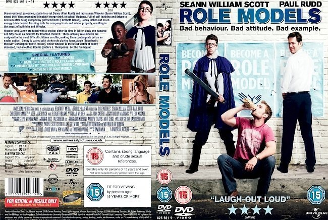 dvd cover Role Models (2008) R2
