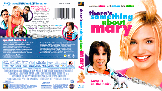 dvd cover There's Something About Mary