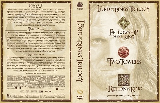 dvd cover The Lord Of The Rings Special Extended Edition Collection