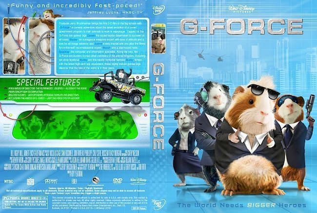 dvd cover G-Force (2009) R1