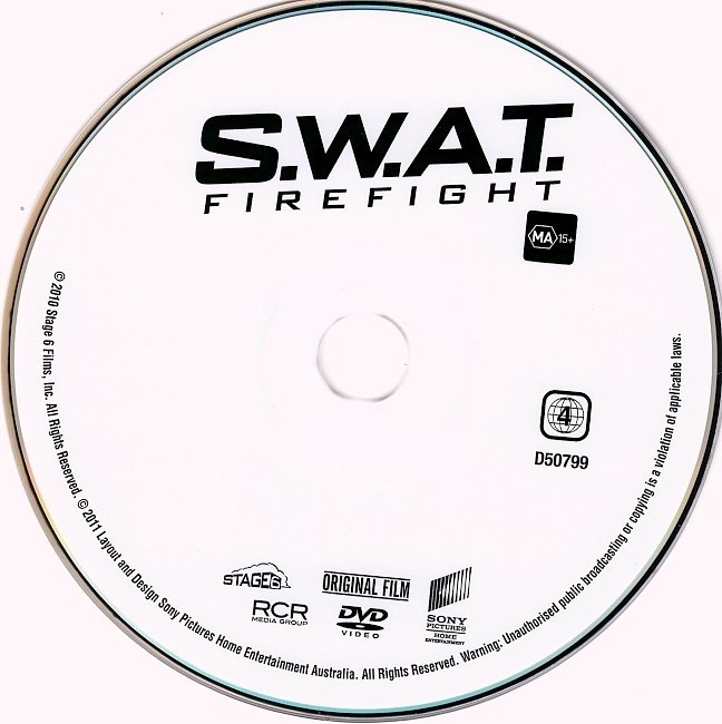 dvd cover S.W.A.T.: Firefight (2011) WS R1