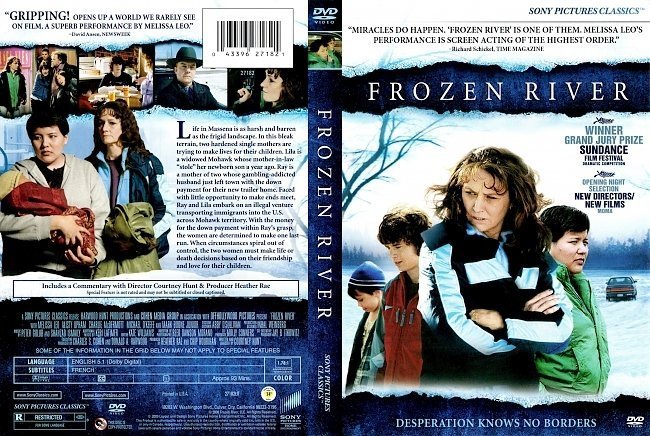 dvd cover Frozen River (2008) R1