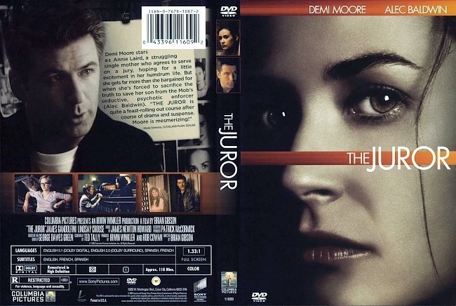 dvd cover The Juror (1996) R1