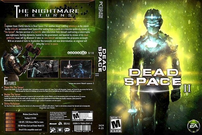 dvd cover Dead Space 2