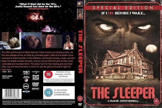 dvd cover The Sleeper