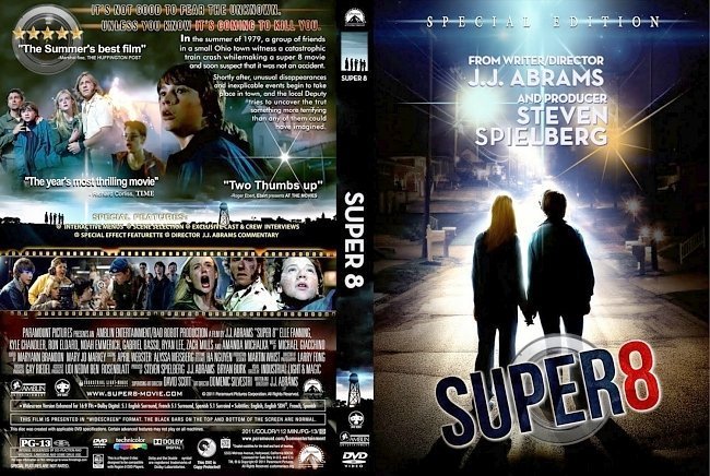 dvd cover Super 8 1