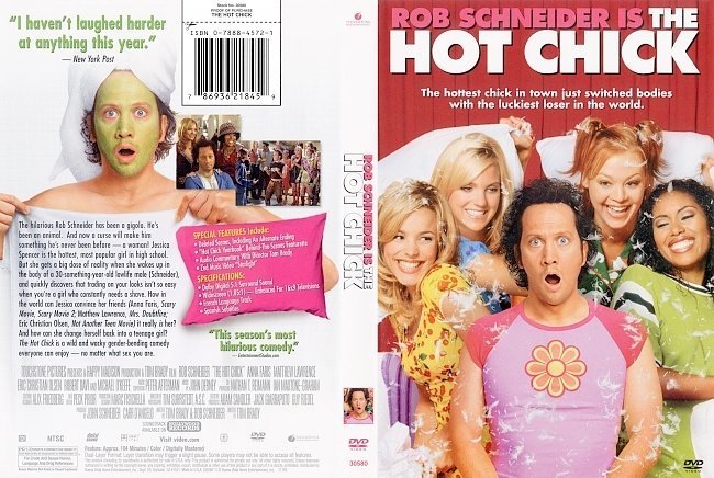 dvd cover The Hot Chick (2002) R1