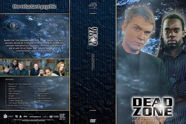 dvd cover The Dead Zone Season 2