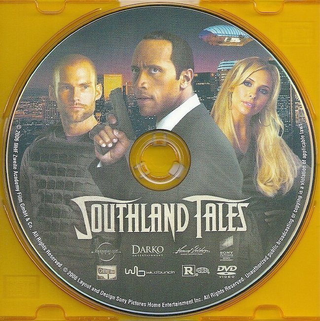 dvd cover Southland Tales (2007) WS R1