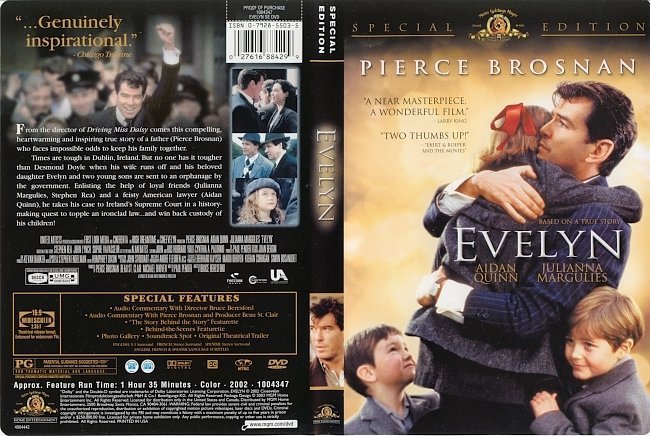 dvd cover Evelyn (2002) SE R1