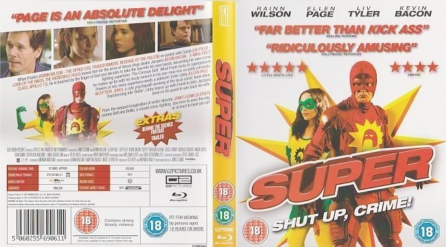 Super (2010) R2 Blu-ray 