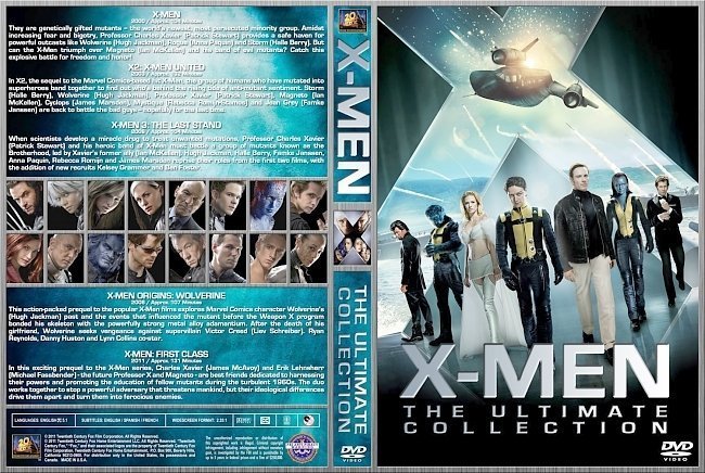 dvd cover X Men: The Ultimate Collection