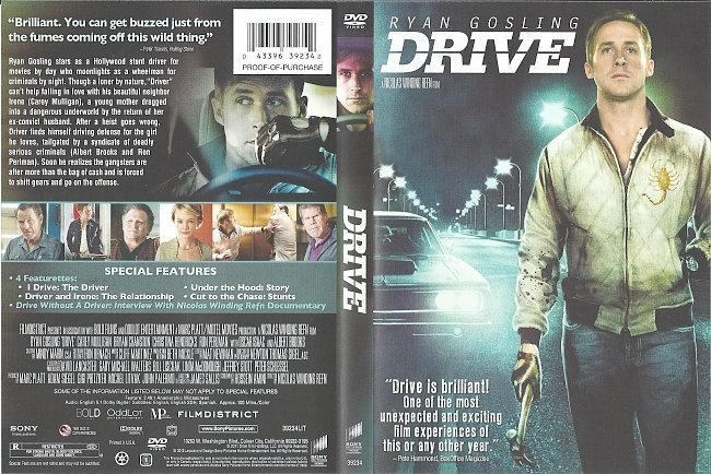 dvd cover Drive (2011) WS R1