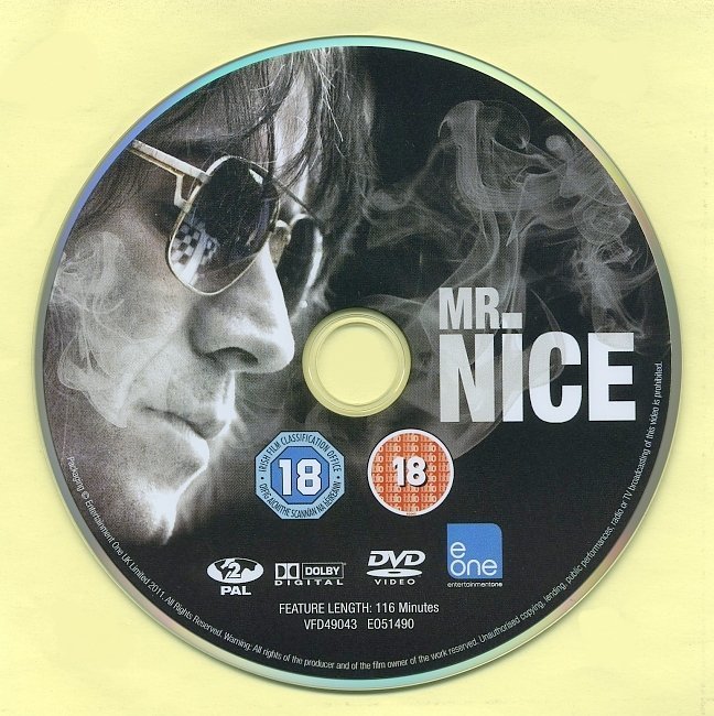 dvd cover Mr Nice (2011) WS R2
