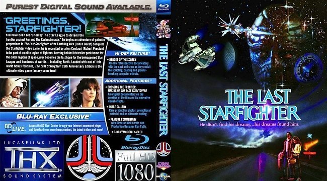 dvd cover The Last Starfighter