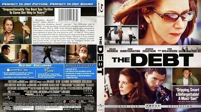 dvd cover The Debt