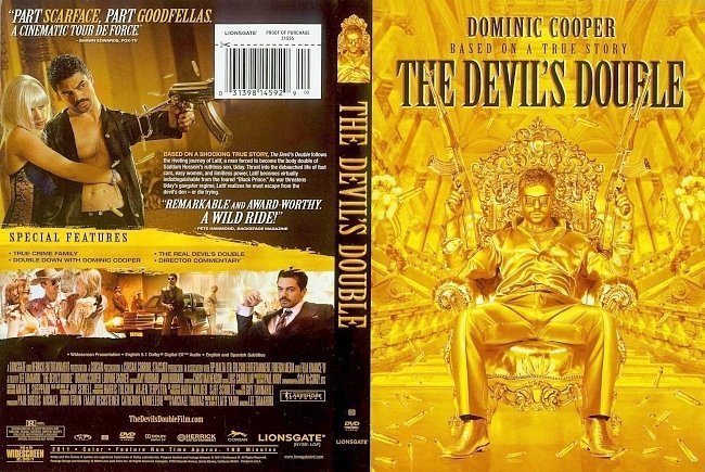 dvd cover The Devil's Double (2011) WS R1