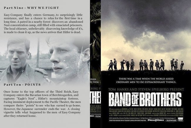 dvd cover Band of Brothers Collection Set 6 s Disc 05 Why We Fight, Po