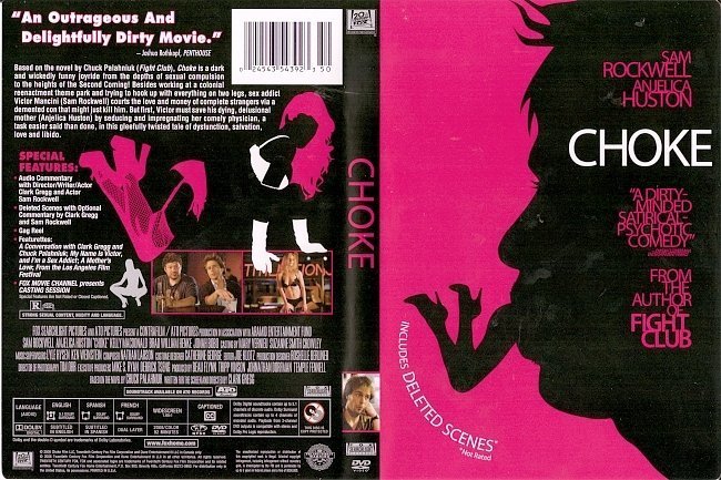dvd cover Choke (2008) WS R1