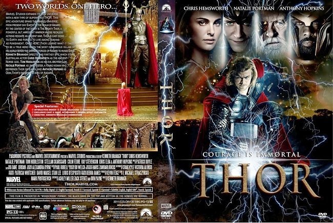 dvd cover Thor 1