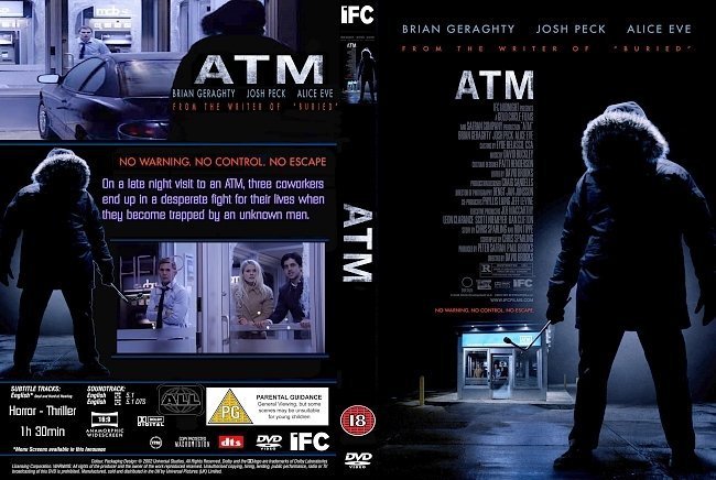 dvd cover Atm